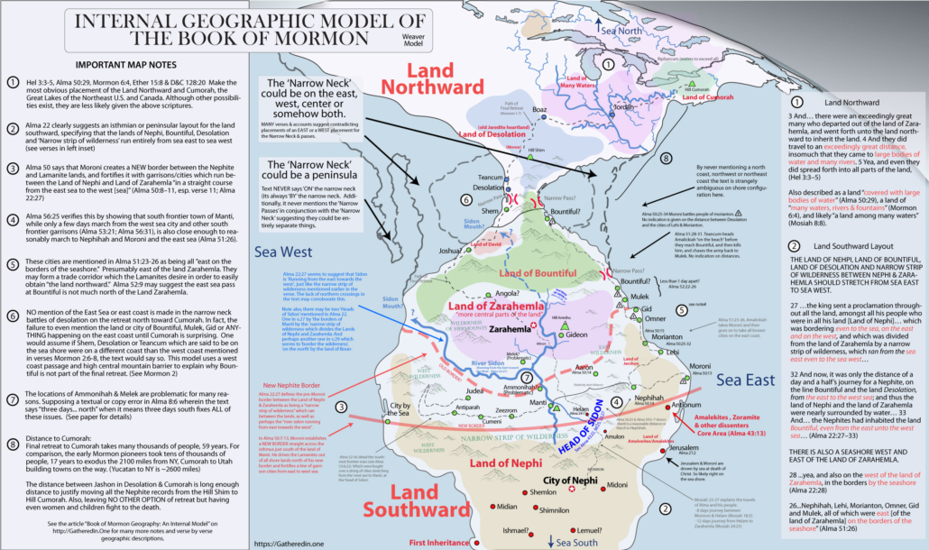 Book of Mormon Geography (internal model)