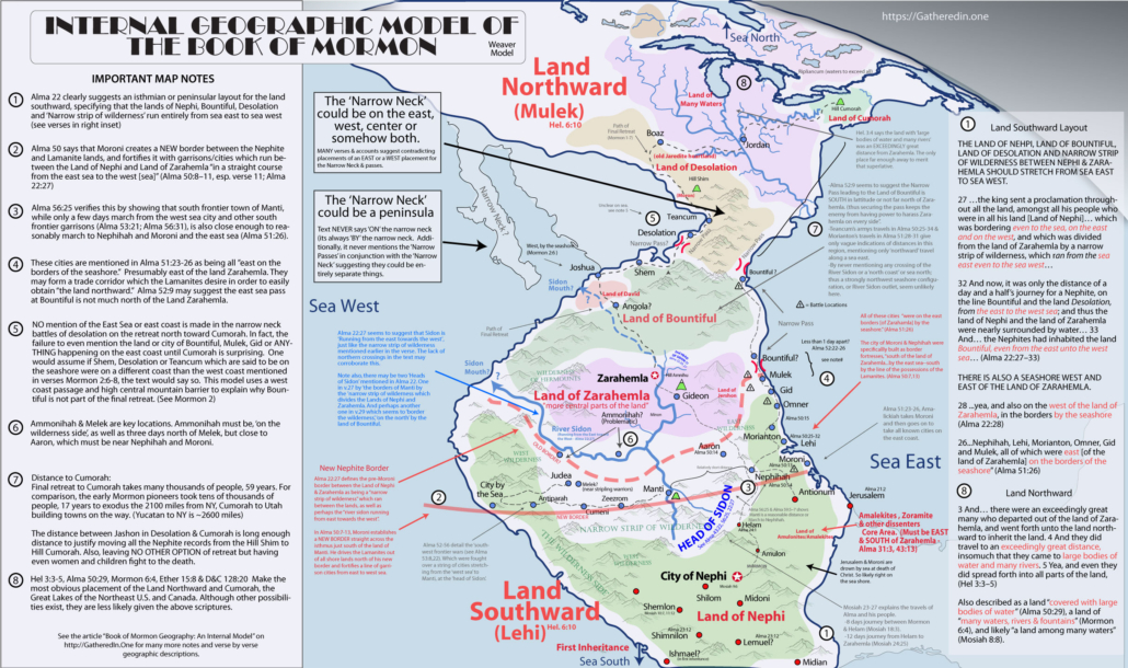 Book of Mormon Geography (internal model)