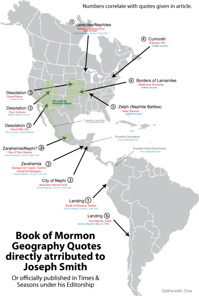 Quotes by Joseph Smith on Book of Mormon Geography