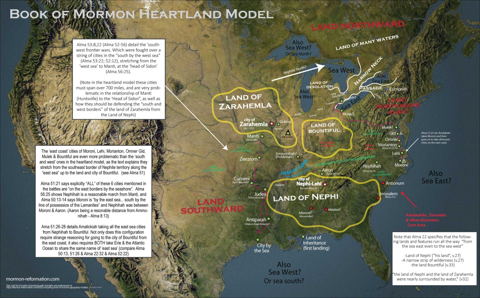 Comparing Book Of Mormon Geography Models – GatheredIn.One